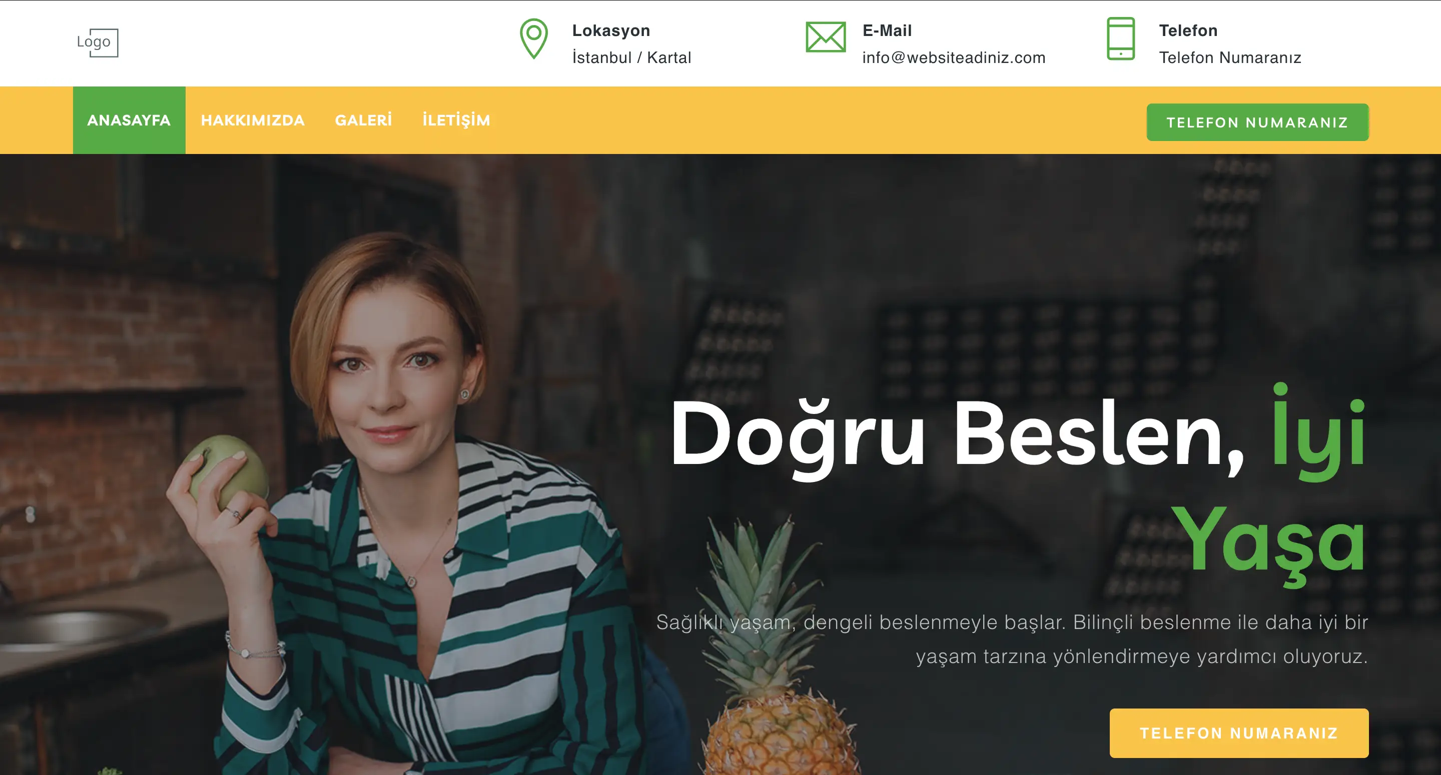 Diyetisyen Web Sitesi