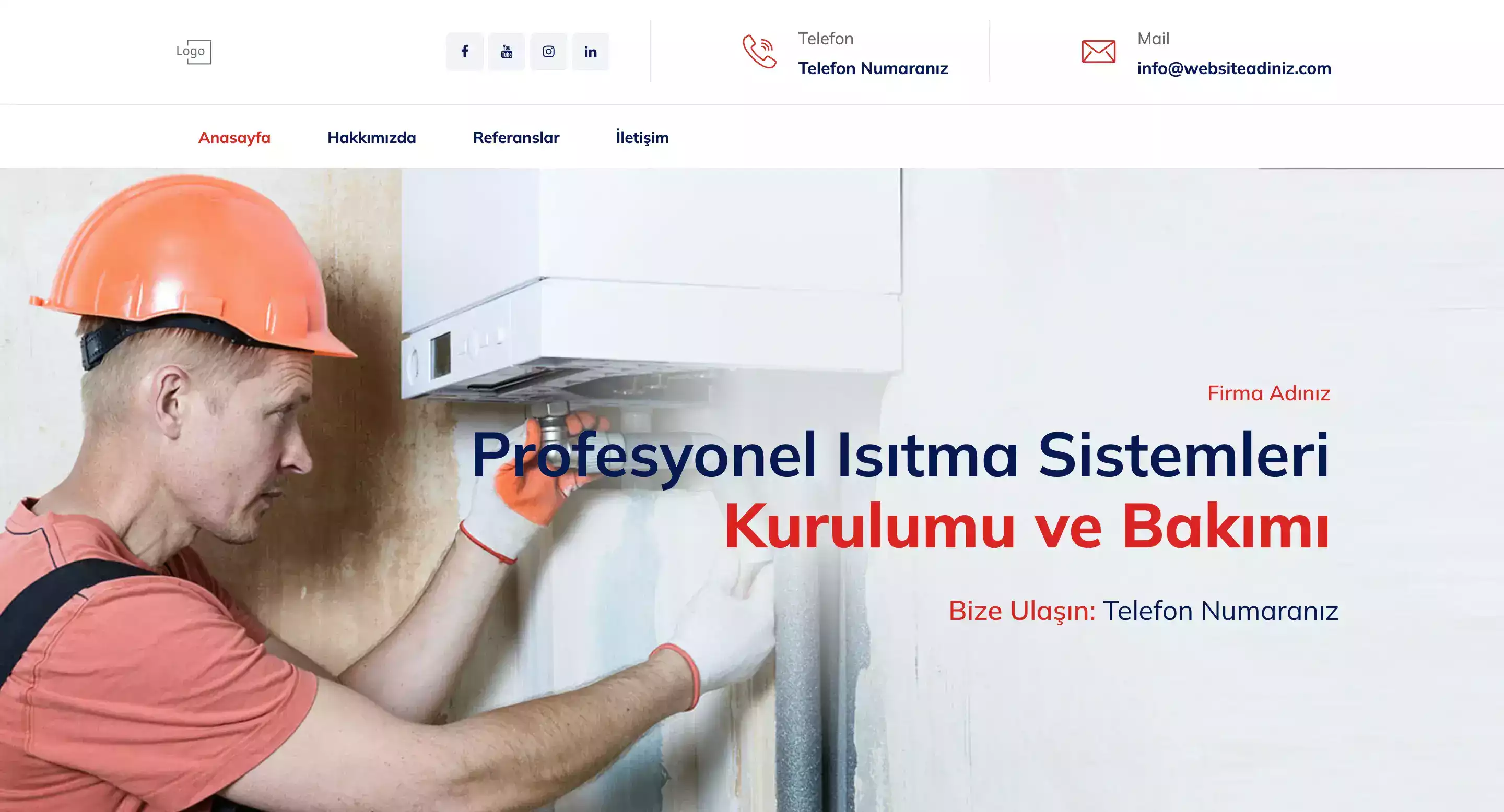 Kombi Servisi Web Sitesi