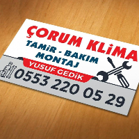 Çorum Klima Tamir Bakım Montaj