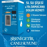 Muslook Su Otomatı Dolum Noktası